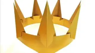 How to make a Gold Evil Queen Crown