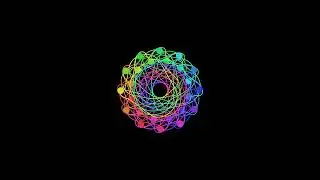 A perfectly symmetric n-body problem simulation | Physics Simulations