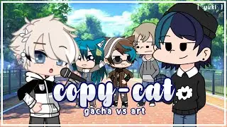copy cat // FNF // gacha vs art // gacha club