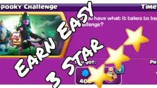 Clash Of Clan New Super Spooky Challenge Earn Easy 3 Star | Clash Of Clan