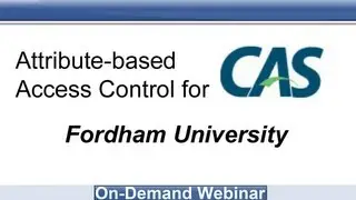Fordham Goes ABAC for CAS (Central Authentication Service)