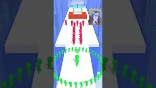 circles-run-3d Gameplay Walkthrough (Level 18) #Shorts