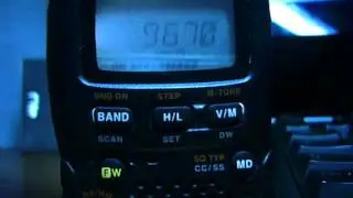 Yaesu VX-2R on Shortwave
