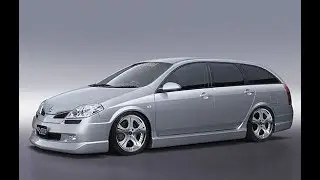 Nissan Primera P12 ремонт бампера