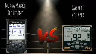 Nokta Makro The Legend VS Garrett Ace Apex
