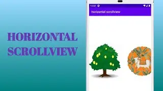 How to create horizontal scrollview in android | scroll view in android | horizontal scrollview 😍👍