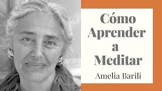 MEDITACION Y AUTO-ACEPTACION. TECNICAS FACILES PARA APRENDER A MEDITAR, CON AMELIA BARILI