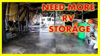 RV Storage Expansion: Clear Panel Upgrade & Leak Detection System