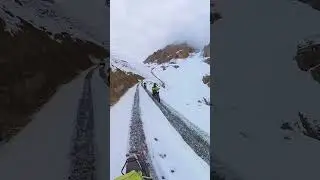Riding Motorcycles in the Snow
