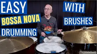 Easy Bossa Nova Drum Brushes Drum Beat