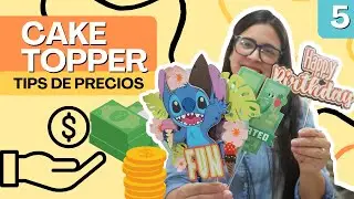 ¿Cómo COLOCAR PRECIOS a los Cake Toppers? #papeleriacreativa