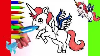 Kawaii. Dibujos para dibujar. Dibujos cute para hacer muy fácil. Unicornio 🦄