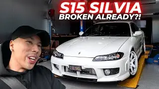BIG TURBO S15 SILVIA FIRST DRIVE GOES HORRIBLY WRONG?!