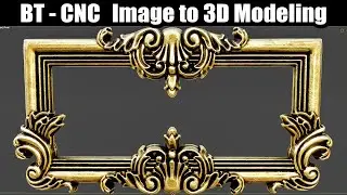 Blender Tutorial - CNC Image to 3D Modeling | Tips and Tricks