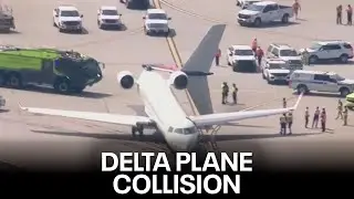 Delta planes collide on taxiways at Hartsfield-Jackson Atlanta Airport