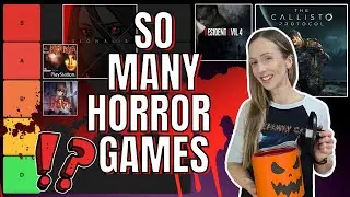 Huge HORROR Ranking Video! Over 40 Games! Hidden Gem and Hot Trash!