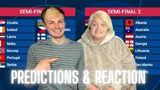ESC 23 - Semi Final 1 // Mama Trish Reacts // Luke’s predictions!
