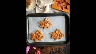 Волшебная выпечка с формой Золотая рыбка Текстурра