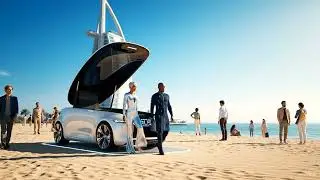 Flying Cars in Dubai 2050
