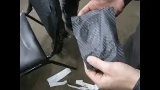 Тестирование пленки карбон 3m di-nok ca 421. Восстановление пленки 3М. Кусры от намашину.ру.
