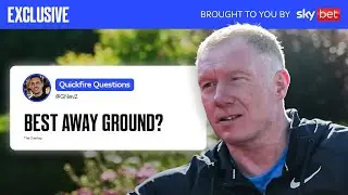 Paul Scholes’ 18 Questions with Gary Neville | Overlap Xtra