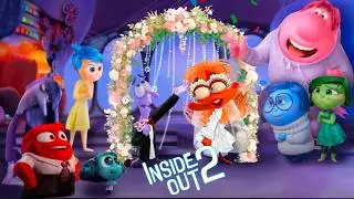 The Wedding of Fear x Anxiety Inside Out 2 Movie