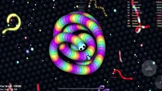 Slither.io A.I. 205,000+ Score Epic Slitherio Gameplay 