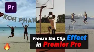 ✅Add Freeze Frame Effect in PREMIER PRO Tutorial🔥
