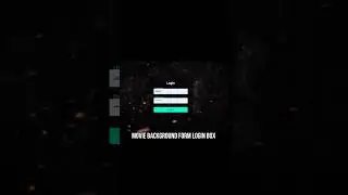 movie background Form login box | HTML CSS #html #htmlcss