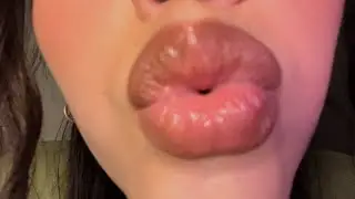 ASMR- chaotic kisses and upclose breathy whispers for tingles😙