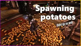 Spawning potatoes but its not starfield...