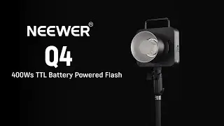 ✨婚攝必備強燈 NEEWER Q4 400W 2.4G TTL 高速外拍閃光燈 | 閃光燈操作示範 | 強勁功率高速連拍