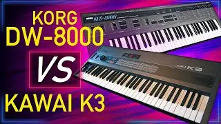 These Vintage Synths Shouldn't Be This Cheap! KORG DW-8000 vs KAWAI K3