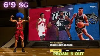 MY OFFICIAL 6'9 SHOOTING GUARD BUILD for COMP PROAM NBA 2K23!