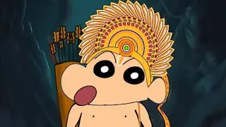 how to draw shinchan, if he was niw in India 🇮🇳.. #art #shinchan #ram