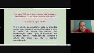 "Estudos da Cultura Visual" palestra com Alice Martins.