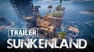 Sunkenland | Gameplay Trailer | Koop Waterworld Survival