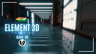 Element 3D Tutorial | After Effects Tutorial |class - 09