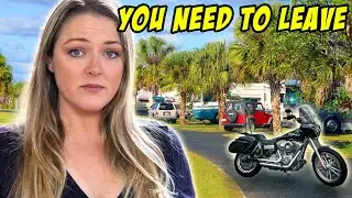 We moved away to ride motorcycles, then this happened