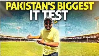 Pakistan's Biggest IT Test In National Stadium Karachi