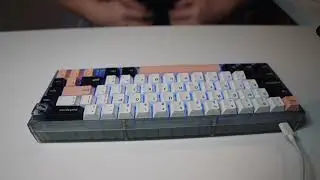 KBD67 Lite Gray Sound Test Holy Panda Lubed ASMR