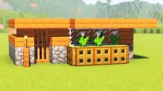 ДОМ ЗА 5 МИНУТ В МINECRAFT