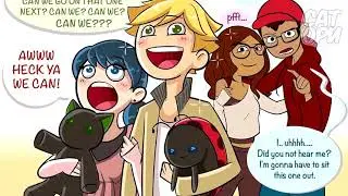 ОНИ УЗНАЮТ, ЧТО Я - КОТ НУАР! // Леди Баг и Супер Кот [SatoriComix // Комикс]