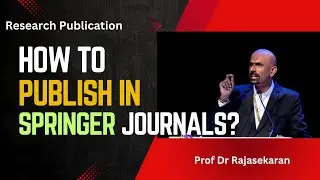 How to publish in Springer Journals?