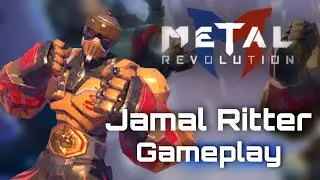 Metal Revolution mobile - Jamal Ritter the Flame Boxer Gameplay (Combo Tutorial)