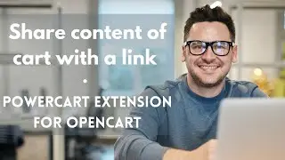 Share content of cart with a link • PowerCart extension for Opencart