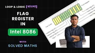 8086 Flag Register Explained with Math Examples | Step-by-Step