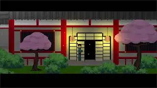 1 сцена игры на godot