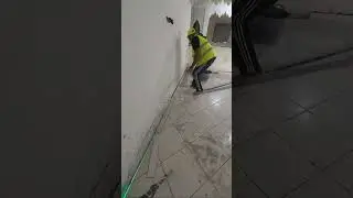 How to mix cement adhesive for ceramic tile grouting #tiles #ceramic