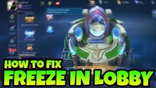 CARA MENGATASI FREEZE/STUCK DI LOBBY MOBILE LEGENDS 🤯 AUTO WORK 9999% | Mobile Legends